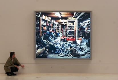 La obra de Jeff Wall 'Untangling 1994', adquirida en 2006 por un millón de dólares.