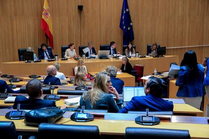 Reunión de la Comisión de Transportes, Movilidad y Agenda Urbana del Congreso de los Diputados.