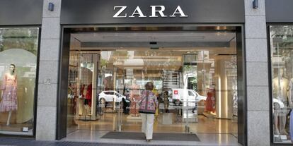 Tienda de Zara en el madrileño barrio de Salamanca.