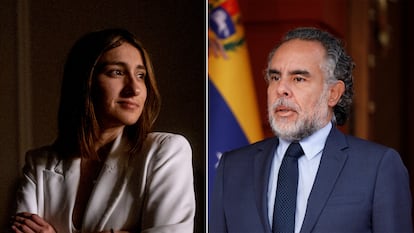 Laura Sarabia y Armando Benedetti.