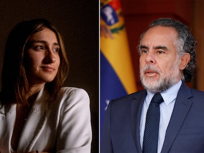 Laura Sarabia y Armando Benedetti.