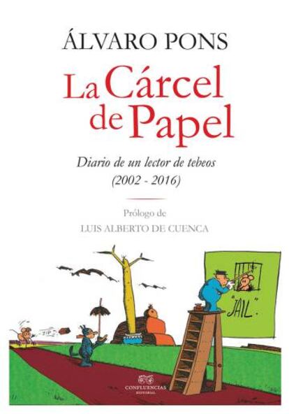 Portada de &#039;La c&aacute;rcel de papel&#039;, de &Aacute;lvaro Pons.