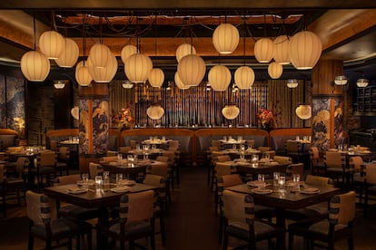 The Sake No Hana restaurant, in New York's Lower East Side, is pure Japanese refinement.