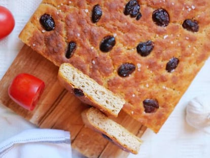 Focaccia sin gluten