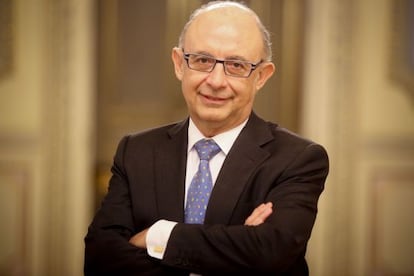 Cristobal Montoro, ministro de Hacienda y Administraciones Publicas