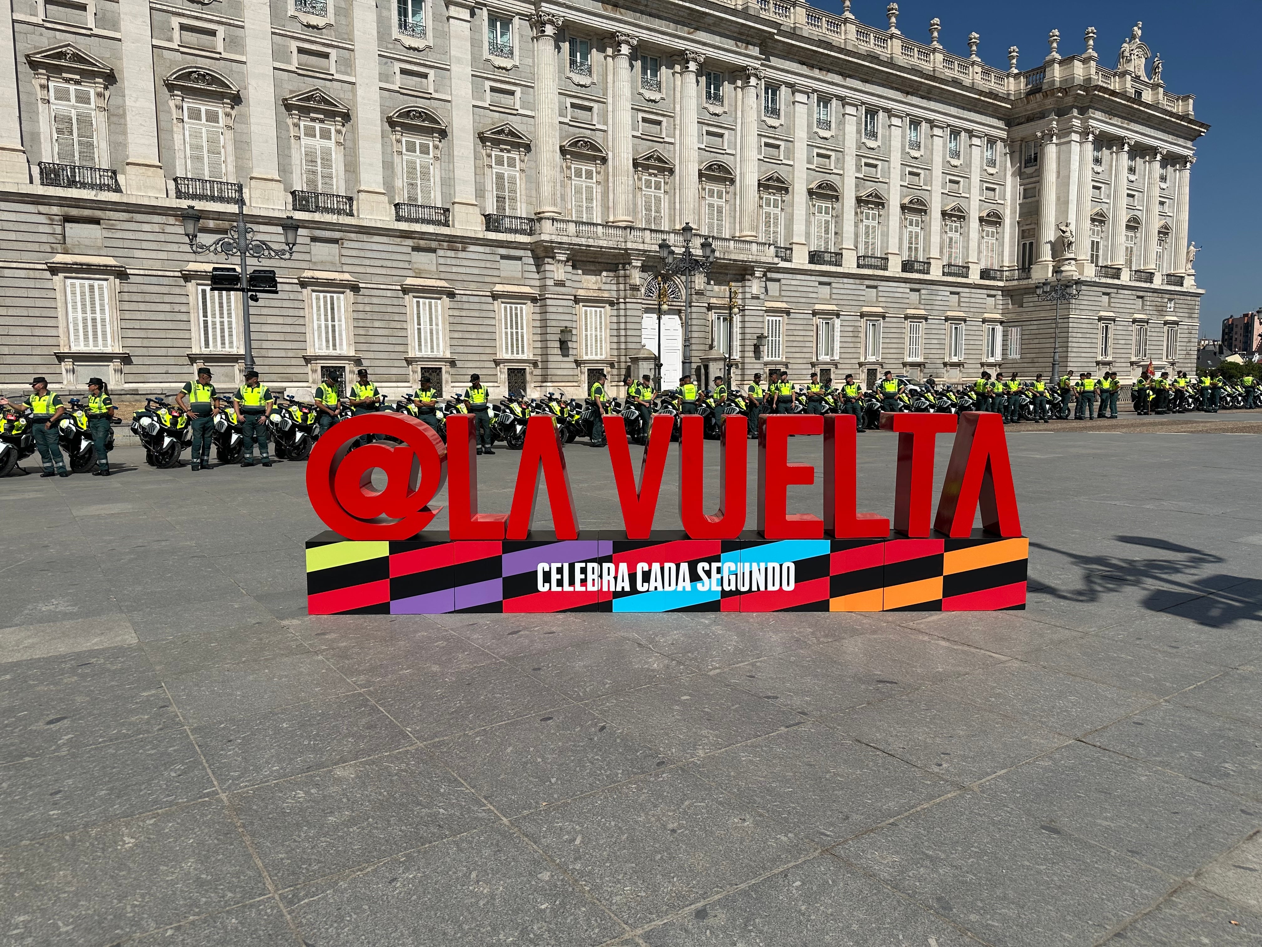 132 guardias civiles se encargarán de la seguridad de la Vuelta Ciclista a España