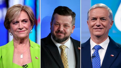 Evelyn Matthei, Johannes Kaiser y José Antonio Kast