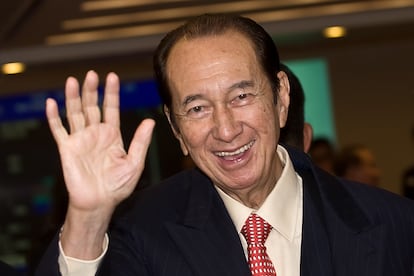 El empresario Stanley Ho, en Hong Kong en 2008.