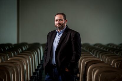 Pastor Marcos Galdino, fotografiado en la Iglesia de la Asamblea de Dios que dirige en São Paulo el 3 de diciembre.