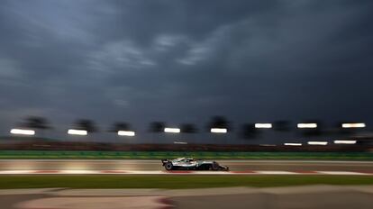 Valtteri Bottas, en un momento de la carrera.