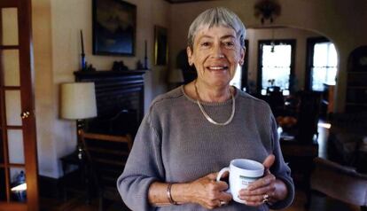 La escritoria Ursula Le Guin American, en 2001.