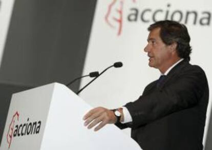 El presidente del Acciona, José Manuel Entrecanales. EFE/Archivo