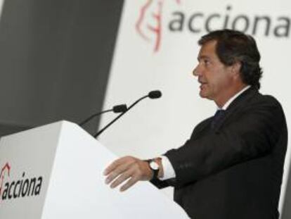 El presidente del Acciona, José Manuel Entrecanales. EFE/Archivo