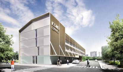 Imagen exterior del modelo compacto.