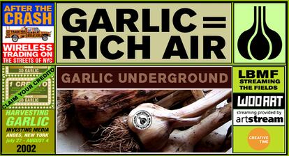 Captura de pantalla de 'Garlic = Rich Air', de 2002, obra de la artista Shu Lea Chang recogida en la antología 'This is where the art happens', del New Museum de Nueva York.