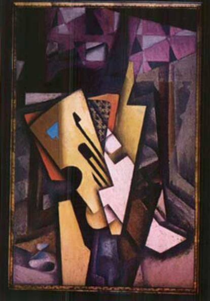 La obra de Juan Gris que ha sido recuperada por el FBI.