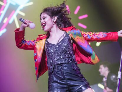 La cantante Luna (Karol Sevilla) act&uacute;a este domingo en sesi&oacute;n doble en el WiZink Center. 