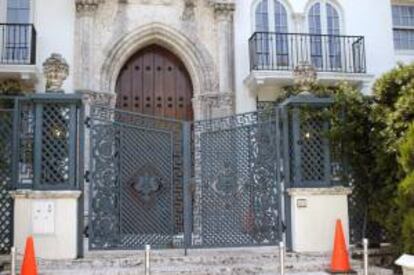 La mansión Casa Casuarina en South Beach. EFE/Archivo