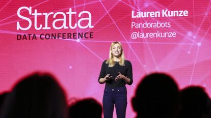 Lauren Kunze, fundadora y directora ejecutiva de Pandorabots.