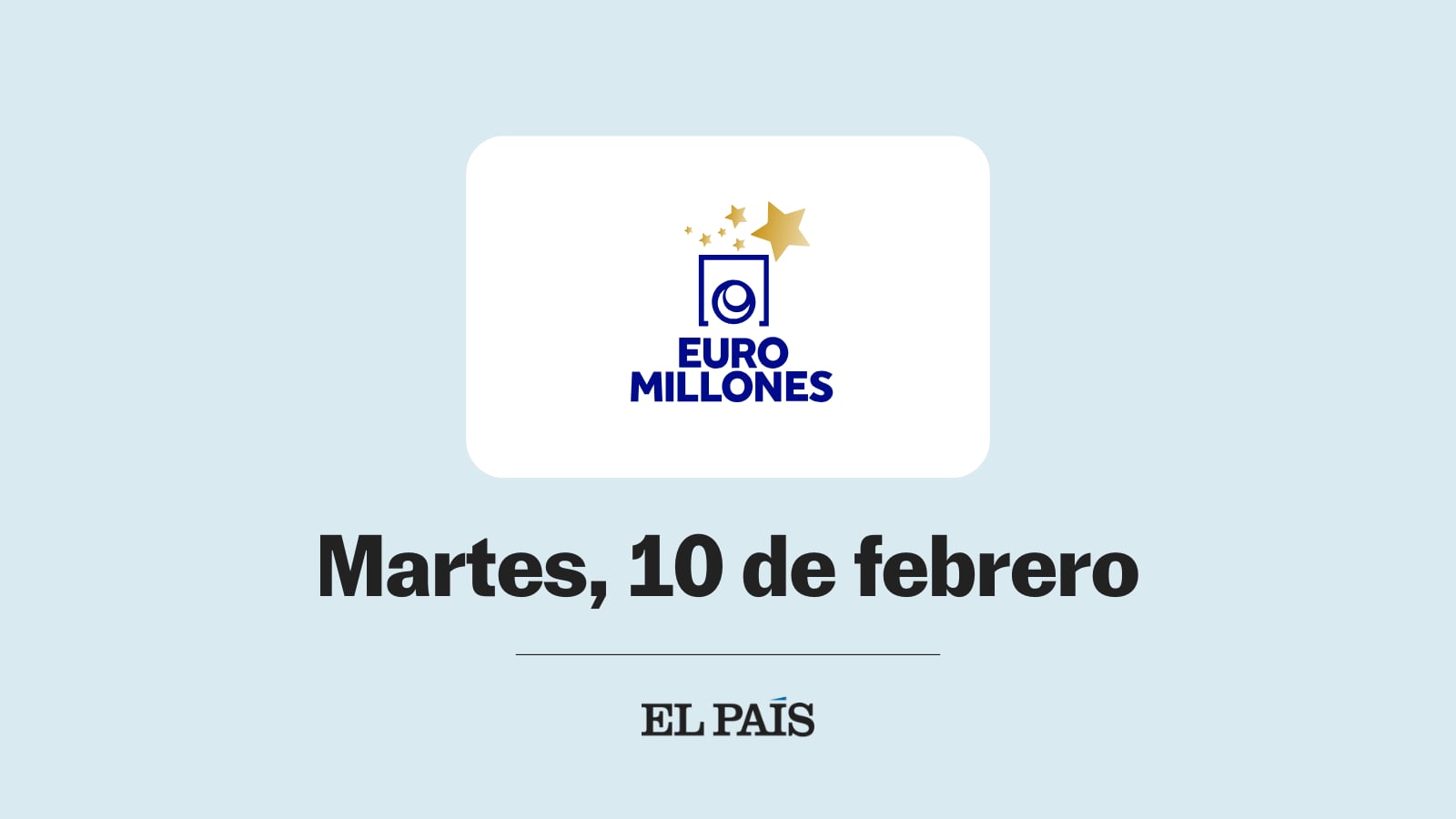 Euromillones: comprobar sorteo del martes 10 de febrero