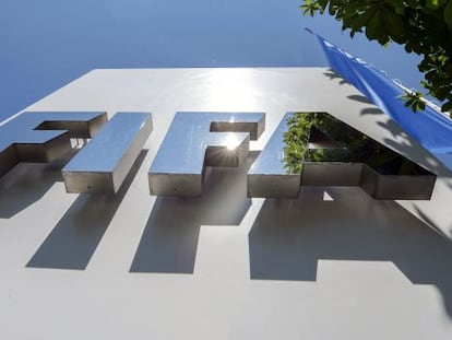 La sede de la FIFA en Z&uacute;rich (Suiza). 