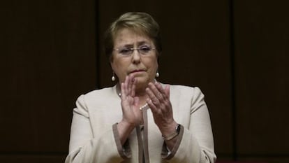 Michelle Bachelet, el pasado 21 de agosto.