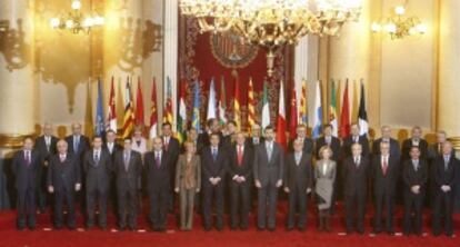 Foto de familia oficial de la anterior Conferencia de Presidentes.