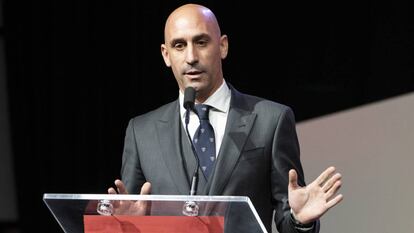 Luis Rubiales, presidente de la RFEF.