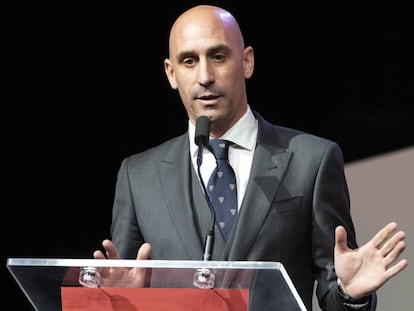 Luis Rubiales, presidente de la RFEF.