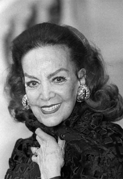 María Félix, en 1997.