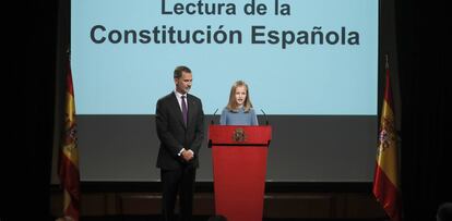 En los últimos años, la figura de la princesa de Asturias ha tomado más relevancia. La primera vez que habló en público de forma oficial fue en octubre de 2018, en una lectura de la Constitución.