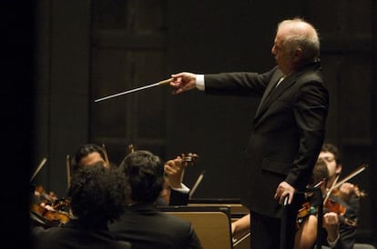 El director de orquesta Daniel Barenboim.