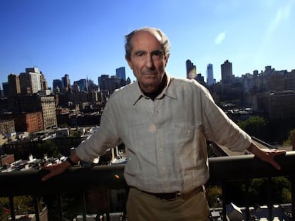 Philip Roth, en la ciudad de Nueva York, en 2010.