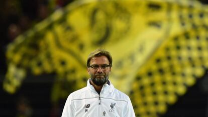 Klopp, en el estadio del Borussia Dortmund.