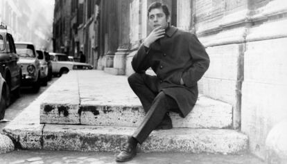 Chico Buarque, en Roma en 1969. 