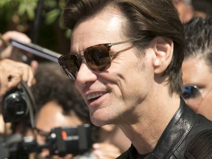 El actor Jim Carrey en el Festival de Cine de Venecia en septiembre.