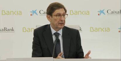 El presidente de Bankia, José Ignacio Goirigolzarri.