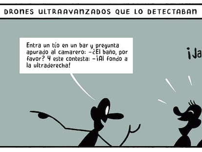 Trampantojo: Drones ultraavanzados que lo detectaban ‘casi’ todo