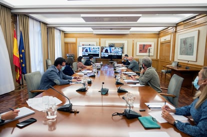 Reunión del Consejo Interterritorial del Sistema Nacional de Salud (SNS), el pasado 30 de septiembre.