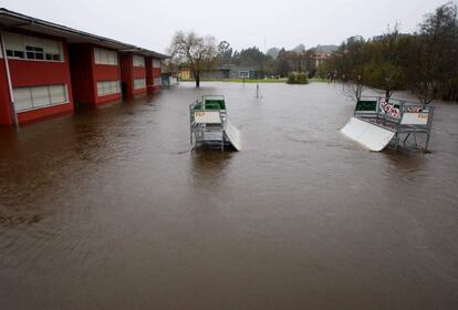 Inundaciones en la localidad pontevedresa de Gondomar