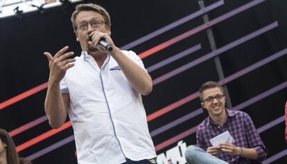 El líder d'En Comú Podem, Xavier Domènech.