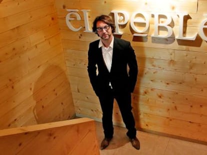 El cocinero Quique Dacosta en su nuevo restaurante de Valencia.