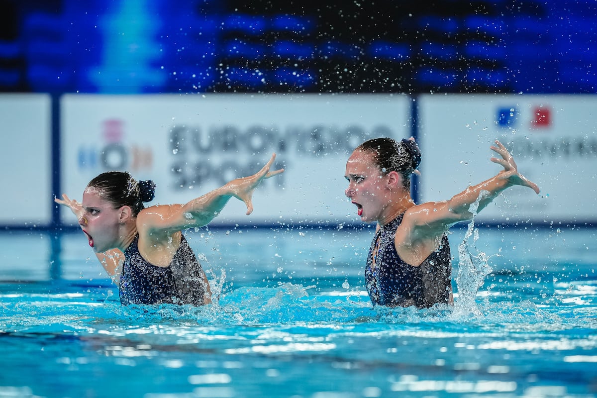 Doblete de plata para España en natación sincronizada: Iris Tió suma dos medallas en un solo día en el Europeo