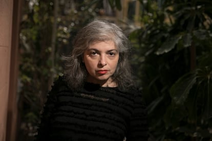 La escritora argentina Mariana Enriquez, en Barcelona en marzo pasado.