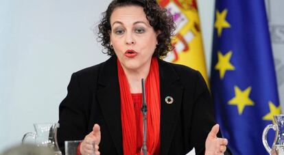 La ministra de Trabajo Magdalena Valerio.