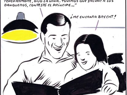 “I’m hungry, said the girl. We had to save the bankers, responded the prince...” — “I love Brecht!”