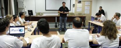 Una clase del Master in Entrepreneurship de la Universidad Complutense de Madrid
