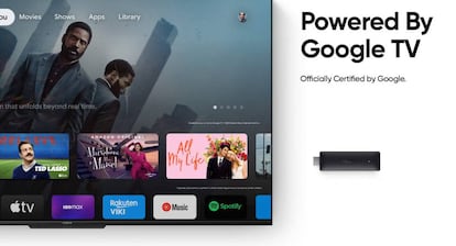 Google TV en el reproductor de Realme