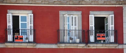  Viviendas en alquiler y a la venta en Madrid. GETTY