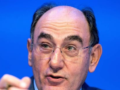 El presidente de Iberdrola, Ignacio Sánchez Galán.